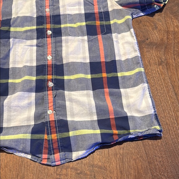 AMERICAN EAGLE Slim SS Button-Up - M - Picture 6 of 10